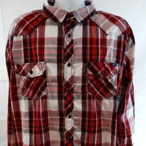 Rock and Republic Men's Long Sleeve XXL Flip Cuff